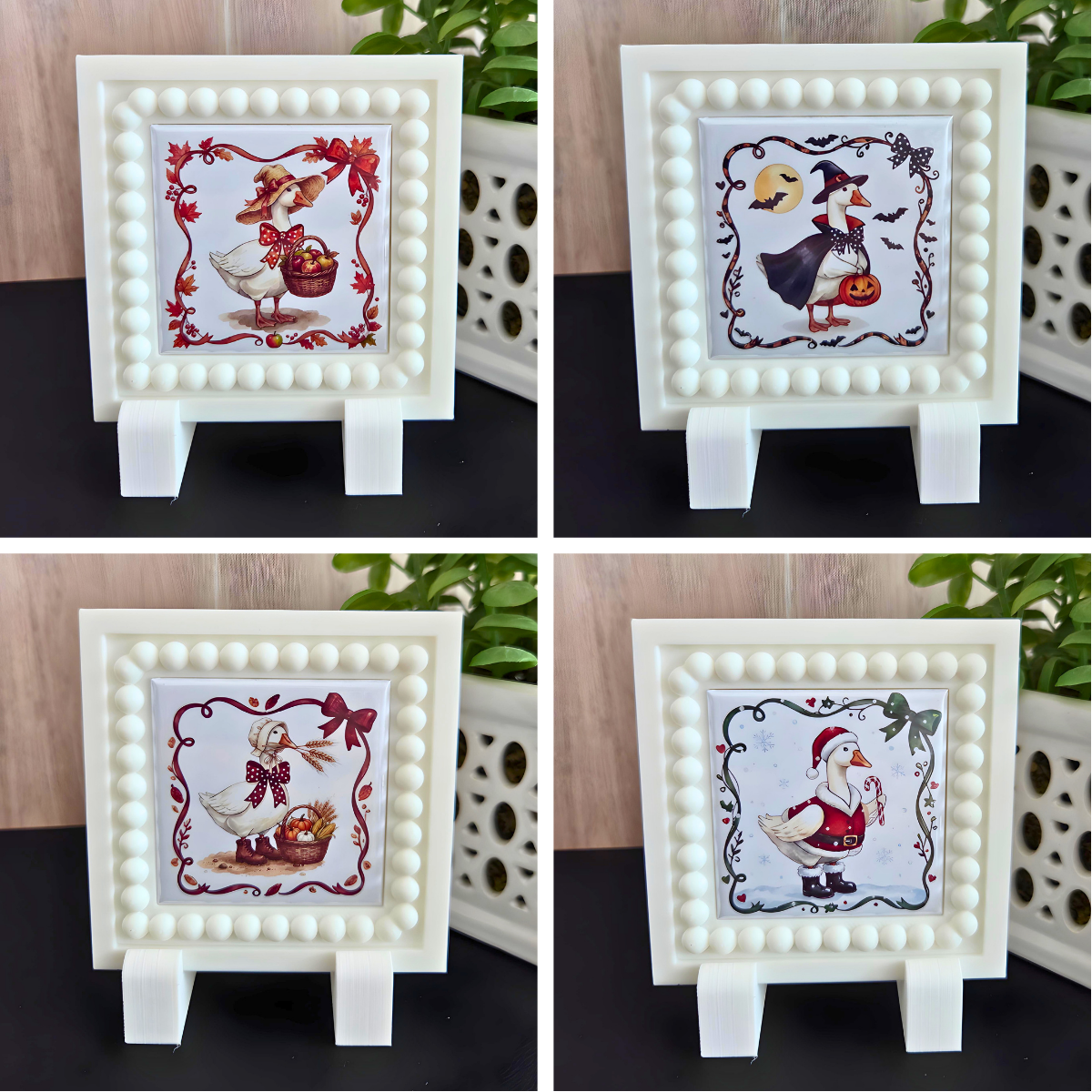 Seasonal Silly Goose Collection & Frame