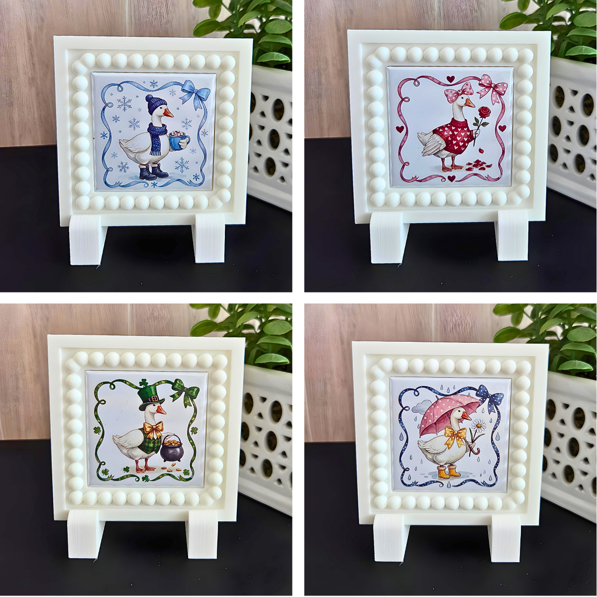 Seasonal Silly Goose Collection & Frame