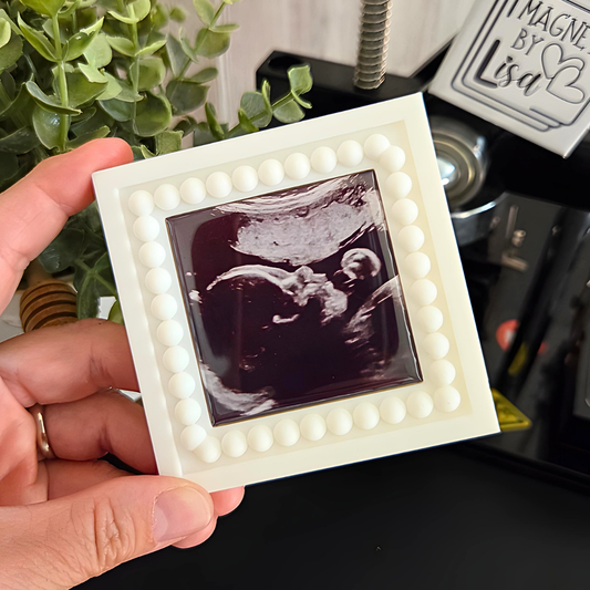 BUNDLE Pregnancy Announcement Photo Magnet & Frame