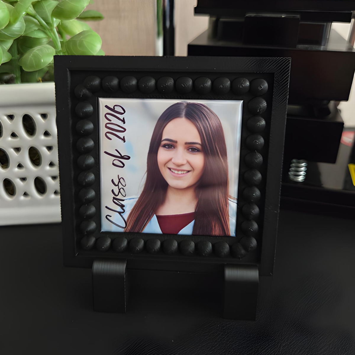 {GRADUATION BUNDLE} 2" Square Magnetic Frame  & Single Magnet
