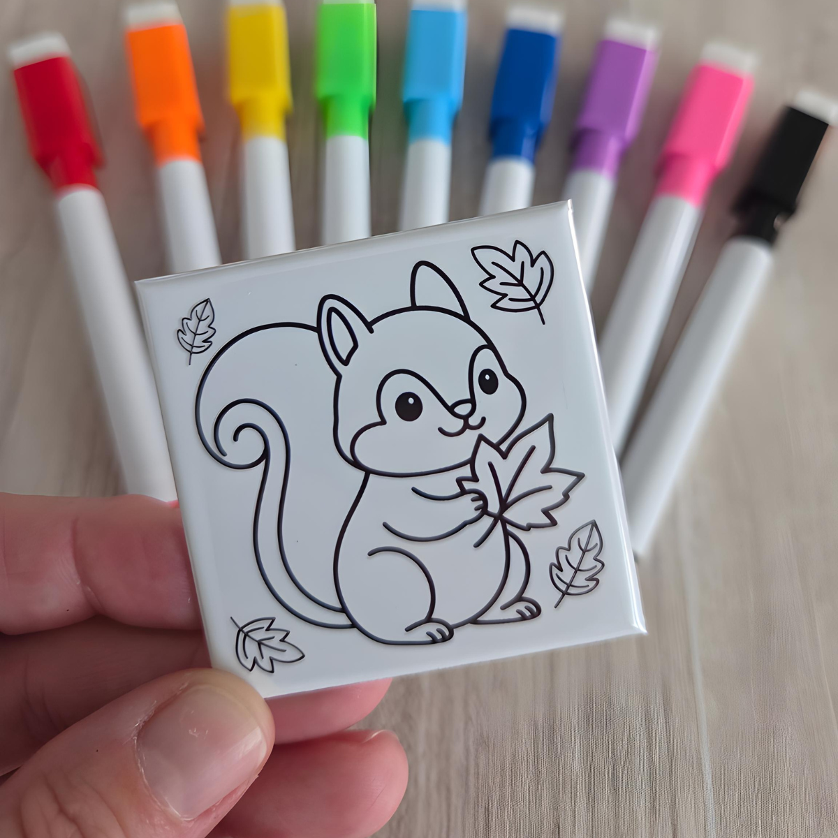 Thanksgiving Dry Erase Coloring Magnets