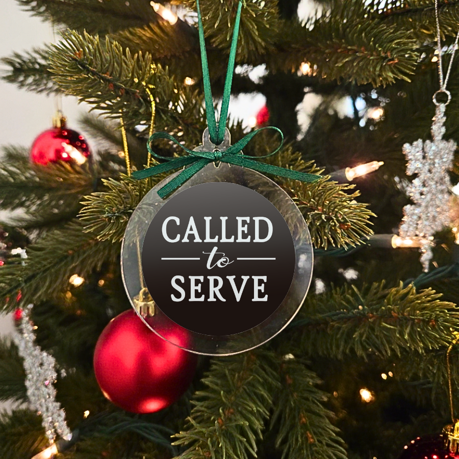 Called to Serve Missionary Magnet Trio Christmas Ornaments