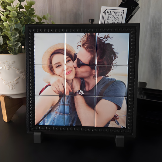 {BUNDLE} Magnetic Photo Puzzle & Frame - 9 Magnets