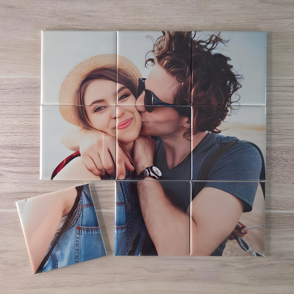 {BUNDLE} Magnetic Photo Puzzle & Frame - 9 Magnets