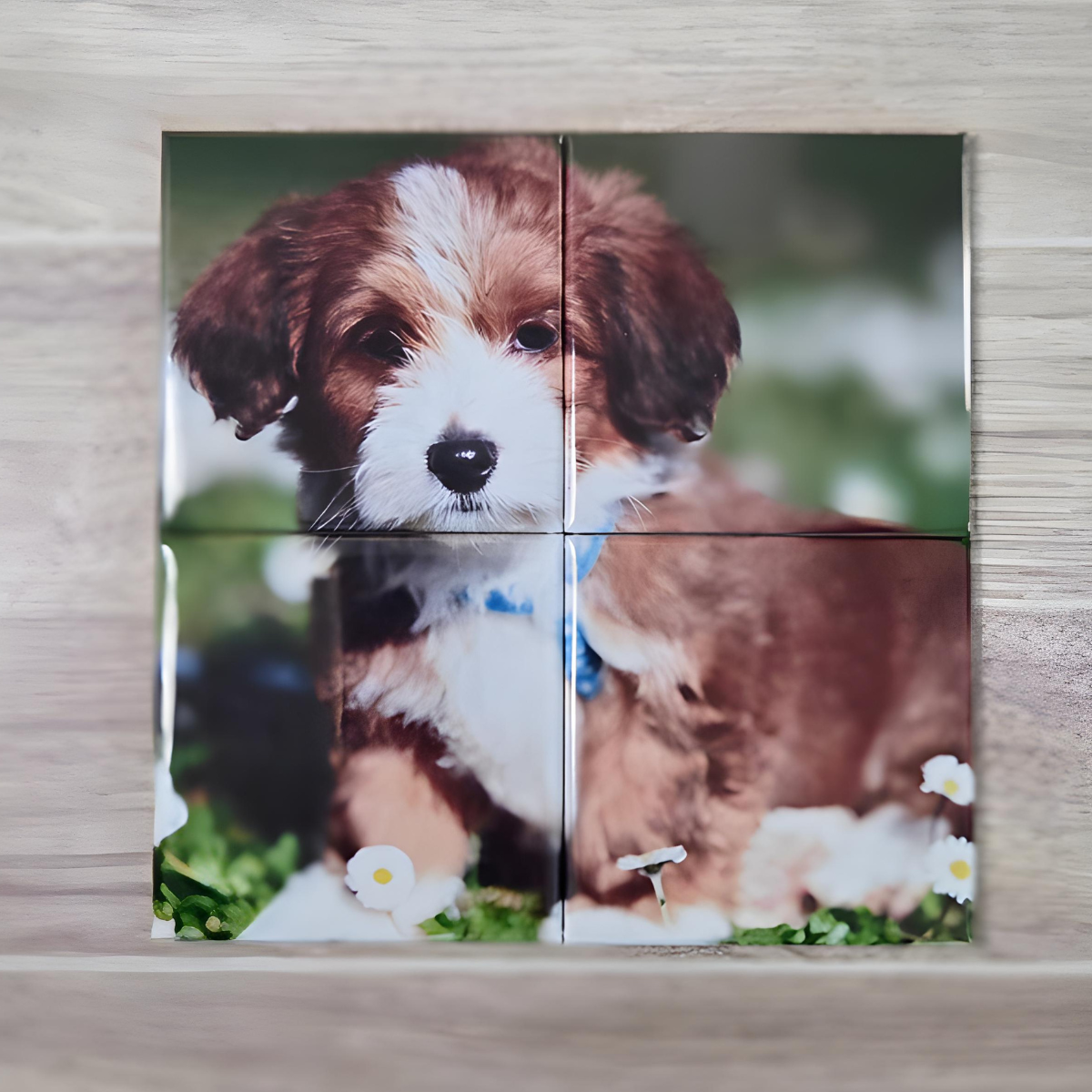{BUNDLE} Mini Magnetic Photo Puzzle & Frame - 4 Magnets