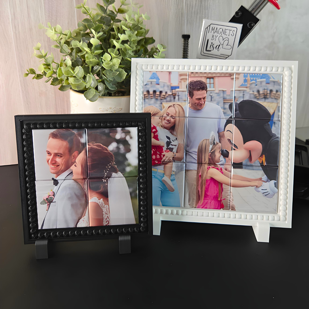 {BUNDLE} Mini Magnetic Photo Puzzle & Frame - 4 Magnets
