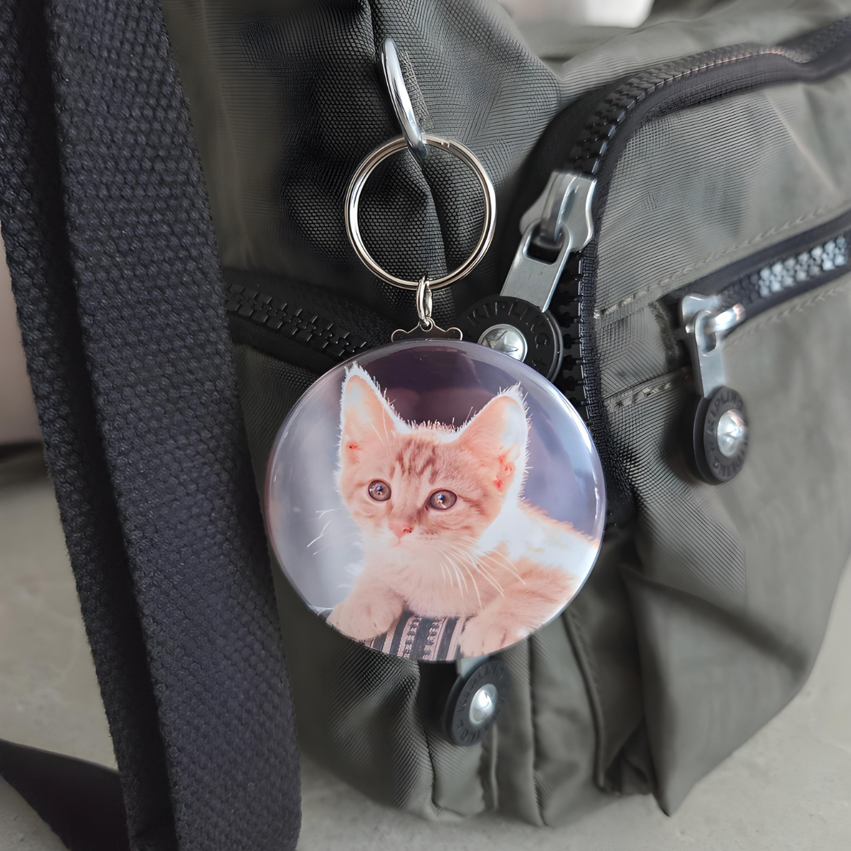 Custom Photo Bag Charm