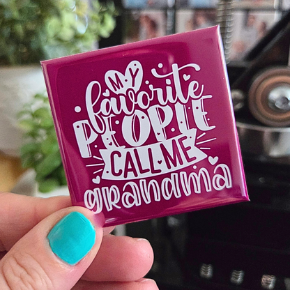 Mother's Day Gift Box with 9 Photo Magnets {SQUARE}