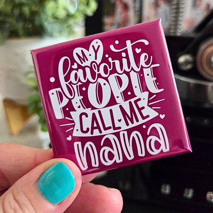 Mother's Day Gift Box with 9 Photo Magnets {SQUARE}