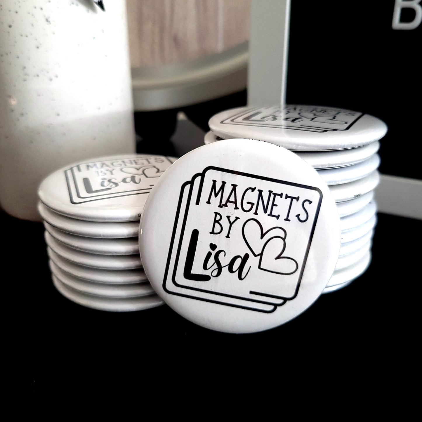 {BULK} 2.25" Round Custom Photo Magnets