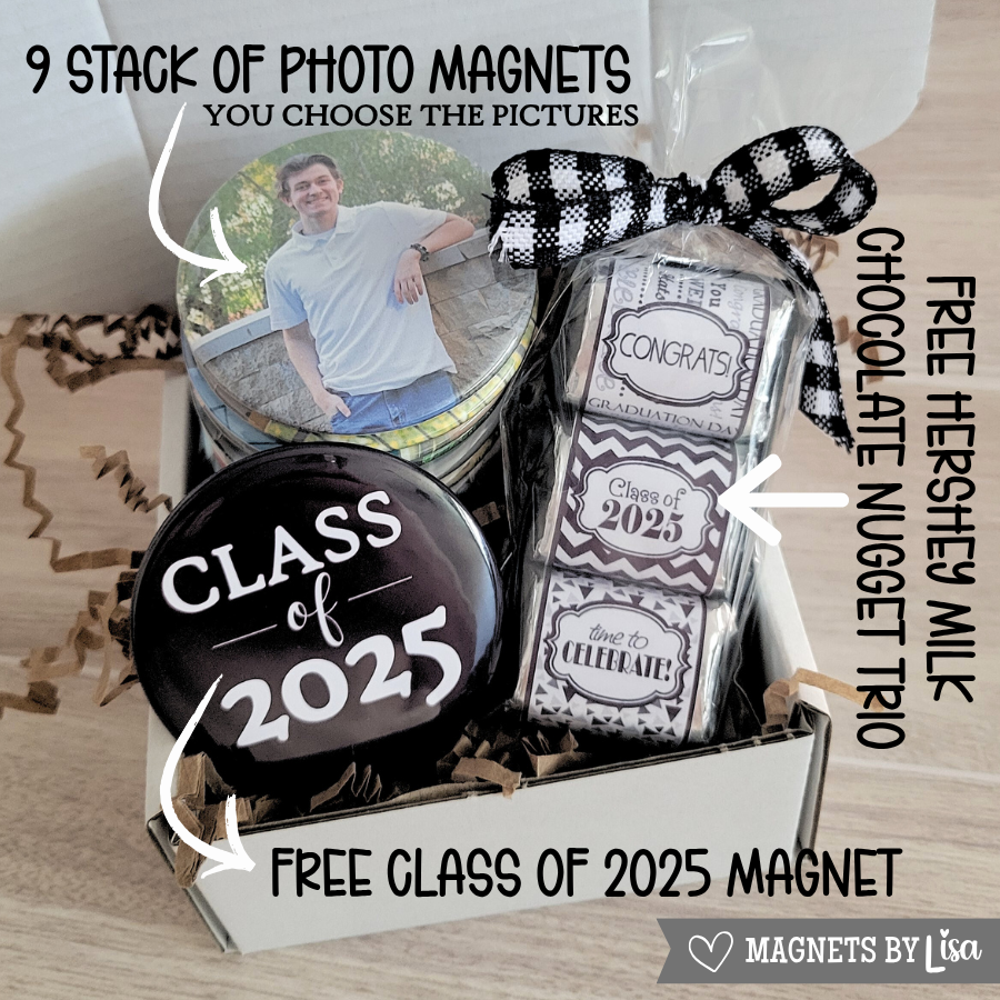 Custom Photo Magnets for your Senior
