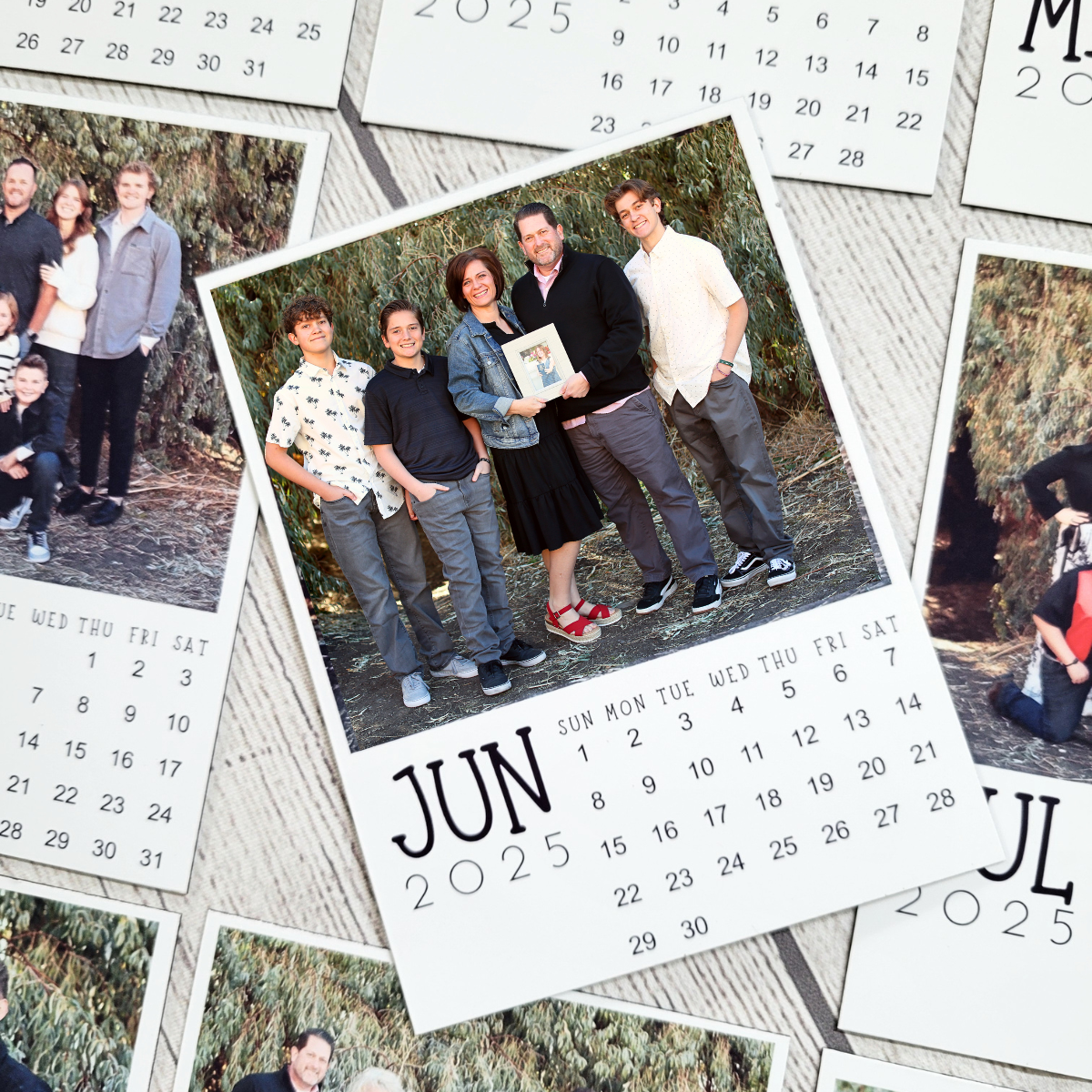 2025 Magnetic Photo Calendar