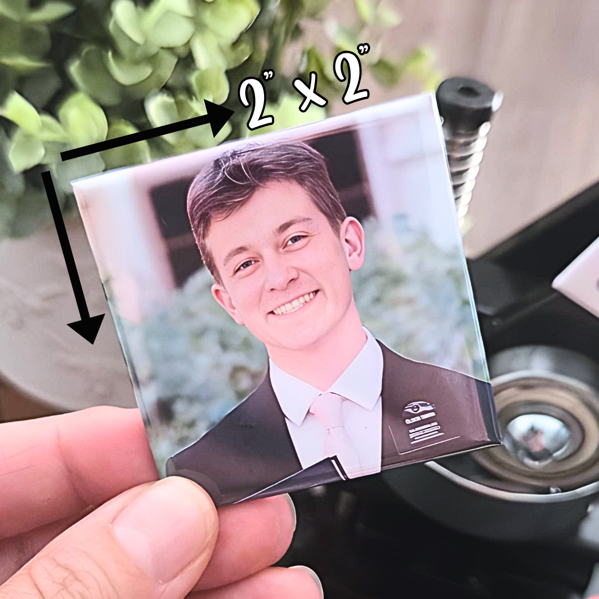 Called To Serve Missionary Magnet Trio with Magnetic Frame