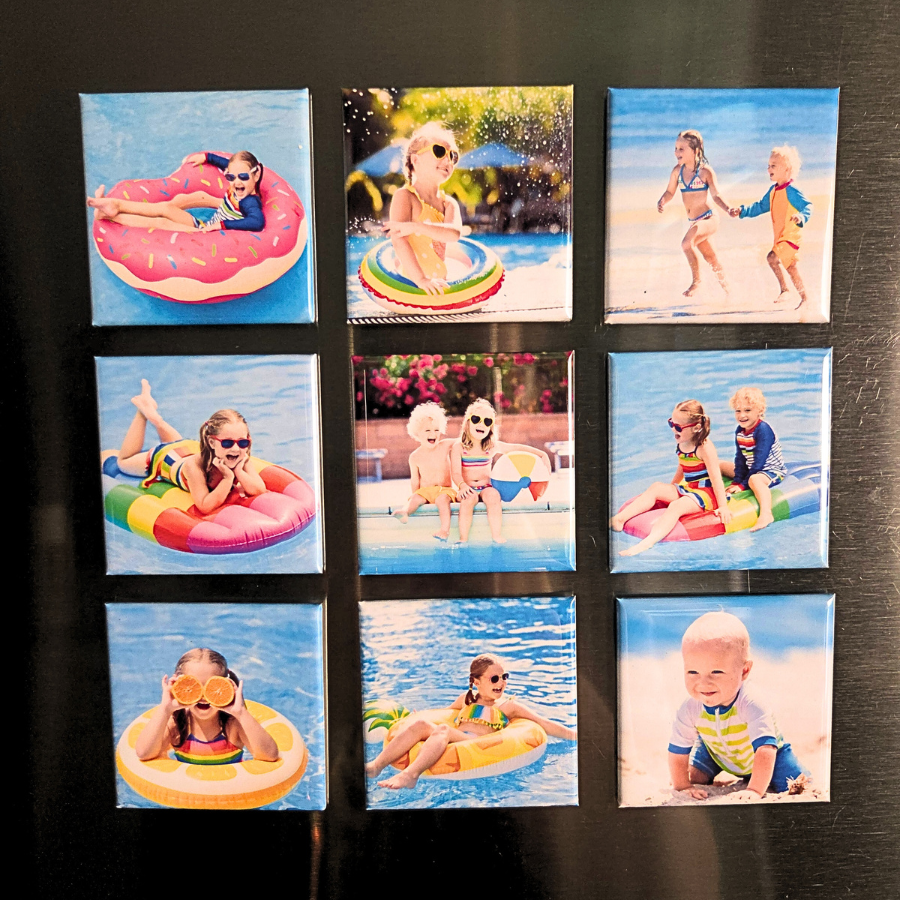Personalized 2x2” Square Magnets
