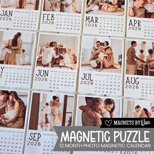 personalized photo calendar 2026